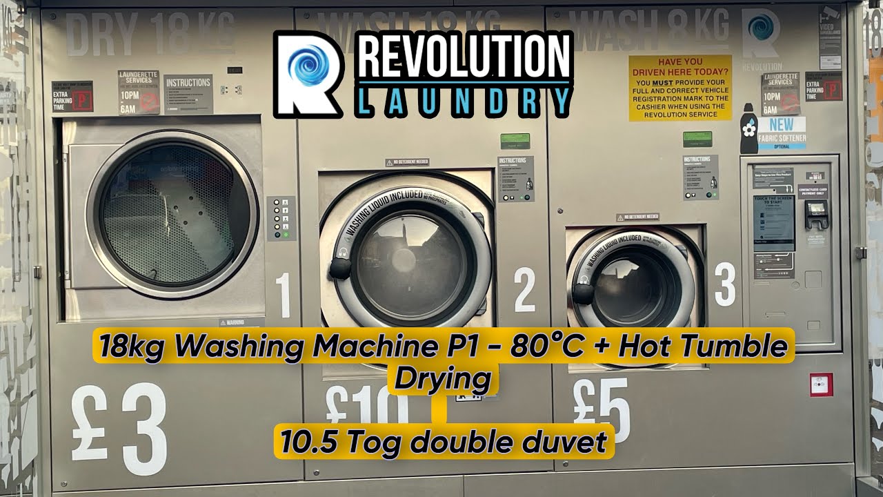 Revolution Laundry - 10.5 Tog Duvet on 80ºC + 15 Minute Hot Tumble Dry