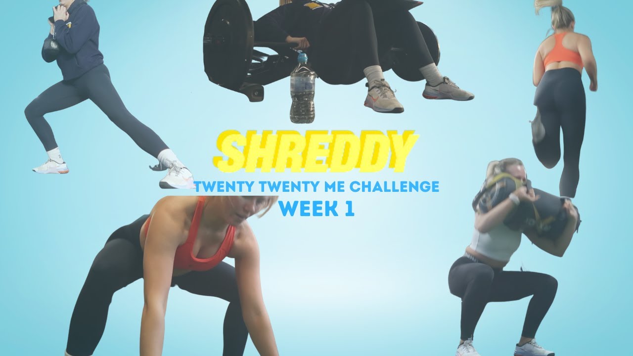 SHREDDY TWENTYTWENTYME CHALLENGE! 5 days of the Transform Plan