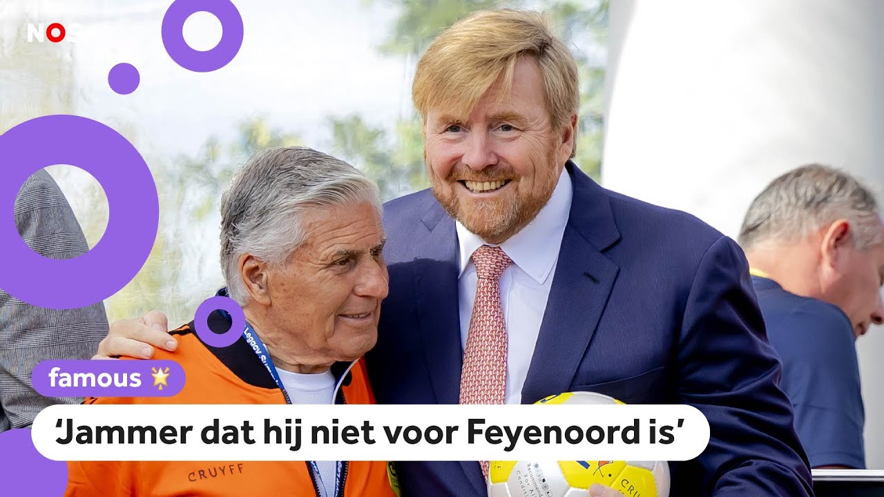 De koning is fan van Ajax