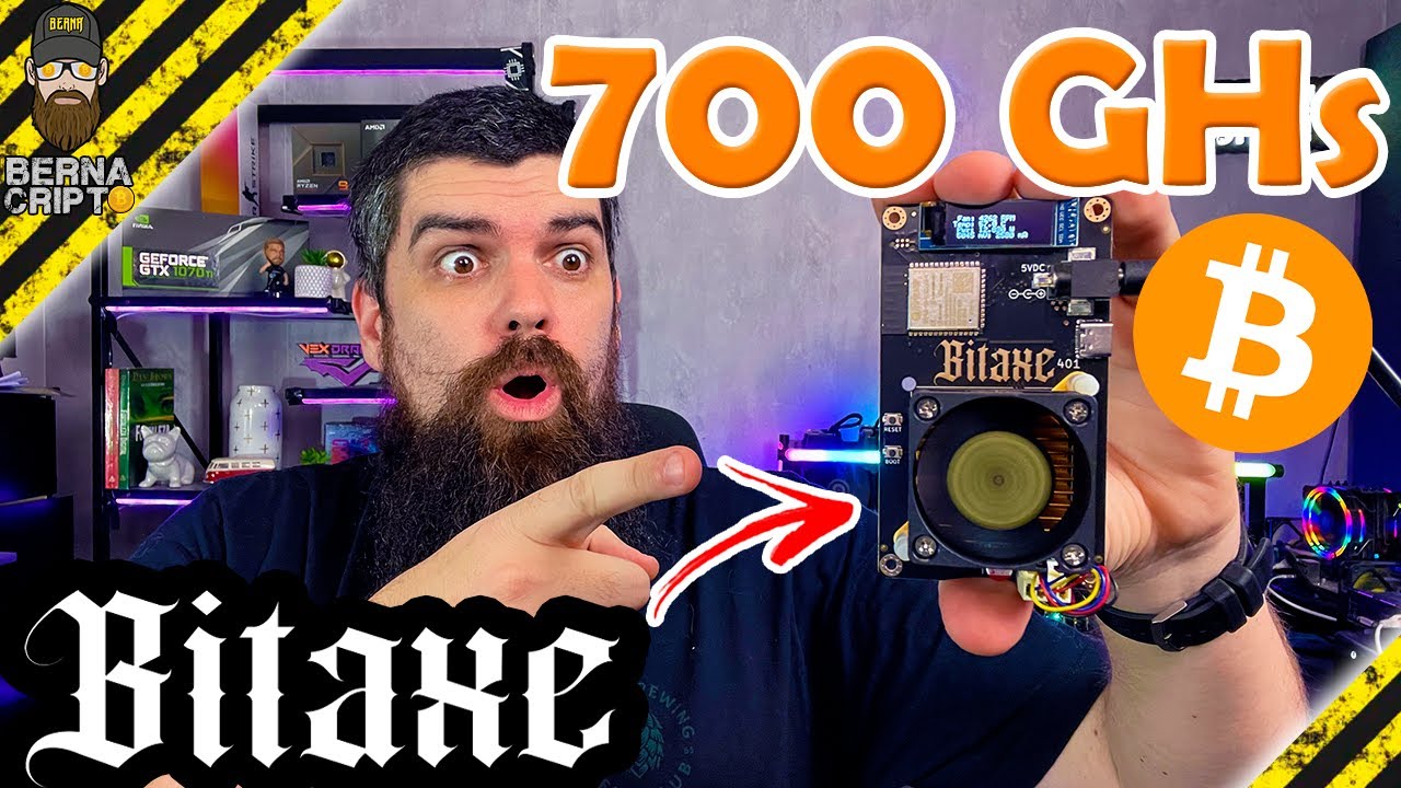CHEGOU O 🔨BITAXE SUPRA - 700 GH/s❗ 🗳️ VIDEO UNBOXING - BERNA CRIPTO