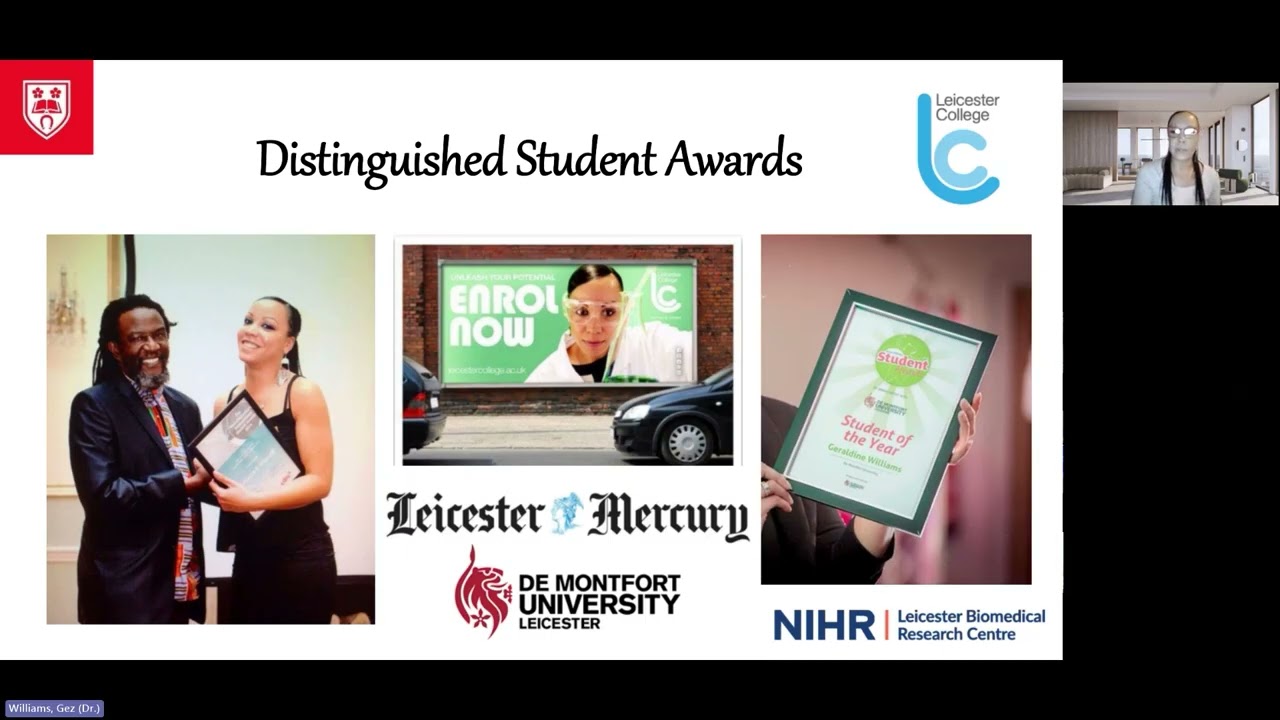 Festival of Change: A Journey to Becoming a Postdoctoral Research Associate - Dr Gez Williams