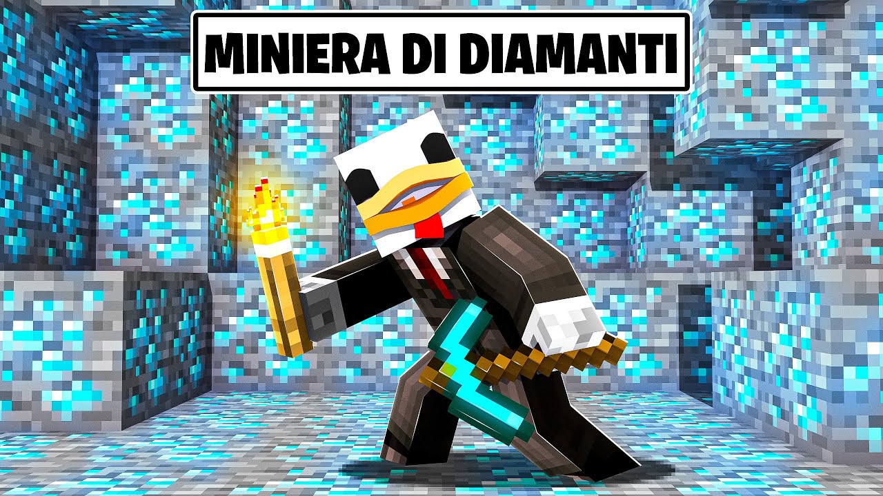 HO TROVATO LA MINIERA DI DIAMANTI MIGLIORE DI MINECRAFT