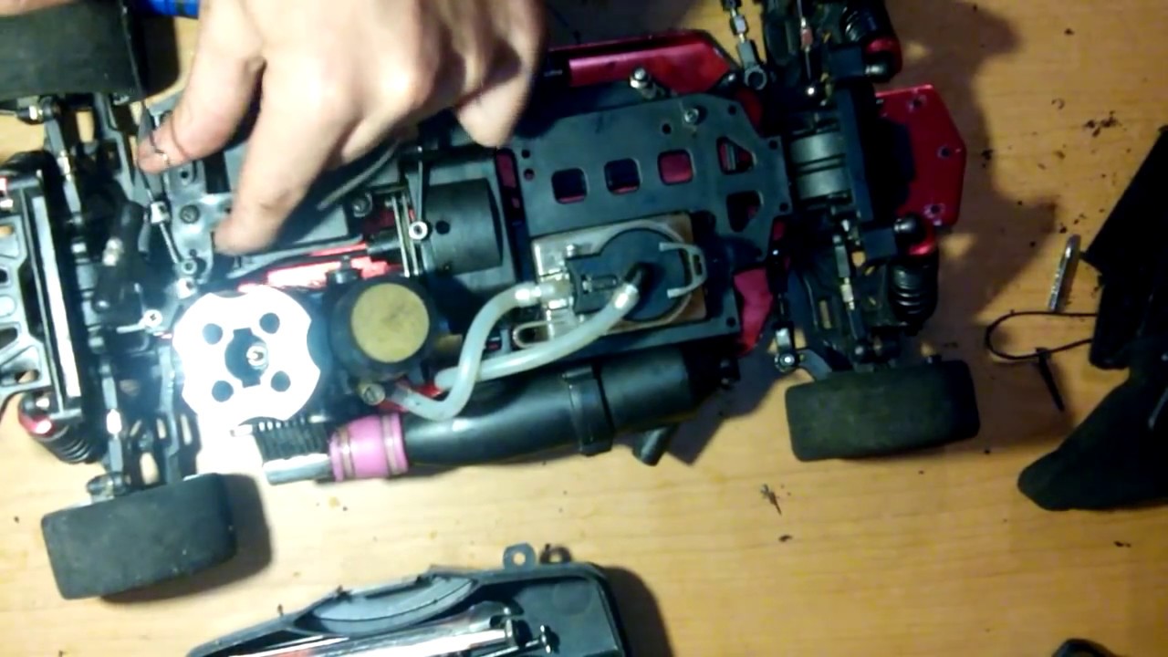Como montar un rc gasolina pieza por pieza