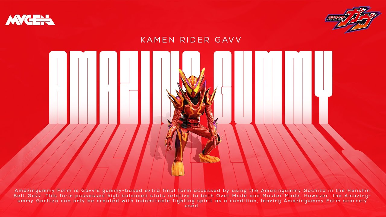 Kamen Rider Gavv OST Vol. 2 - 『AMAZING GUMI!』 by Go Sakabe
