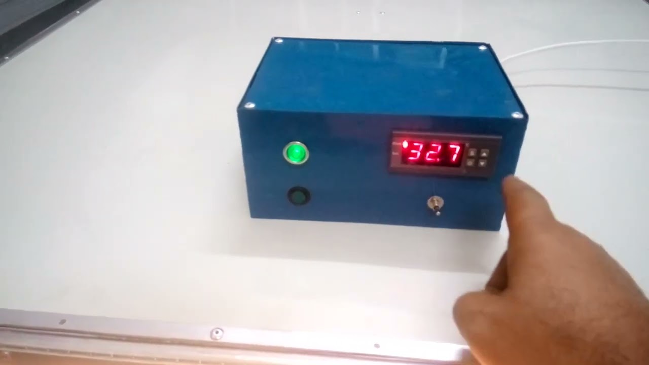حاضنه صيصان بمتحكم حراره تصنيع م.ليث البدري