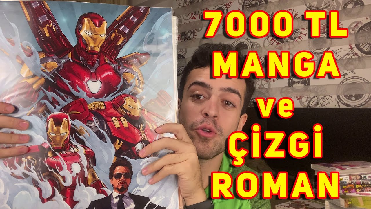 13 TL'ye SERT KAPAK ÇİZGİ ROMAN ALMAK ? || 7.000 TL'lik KİTAP ALIŞVERİŞİ #23