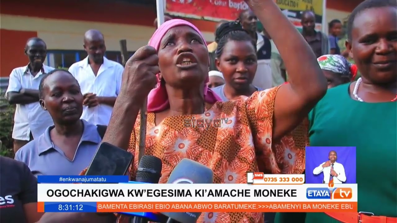 Moneke residents in Kitutu Chache South applaud MP Kibagendi for constructing a borehole in the area