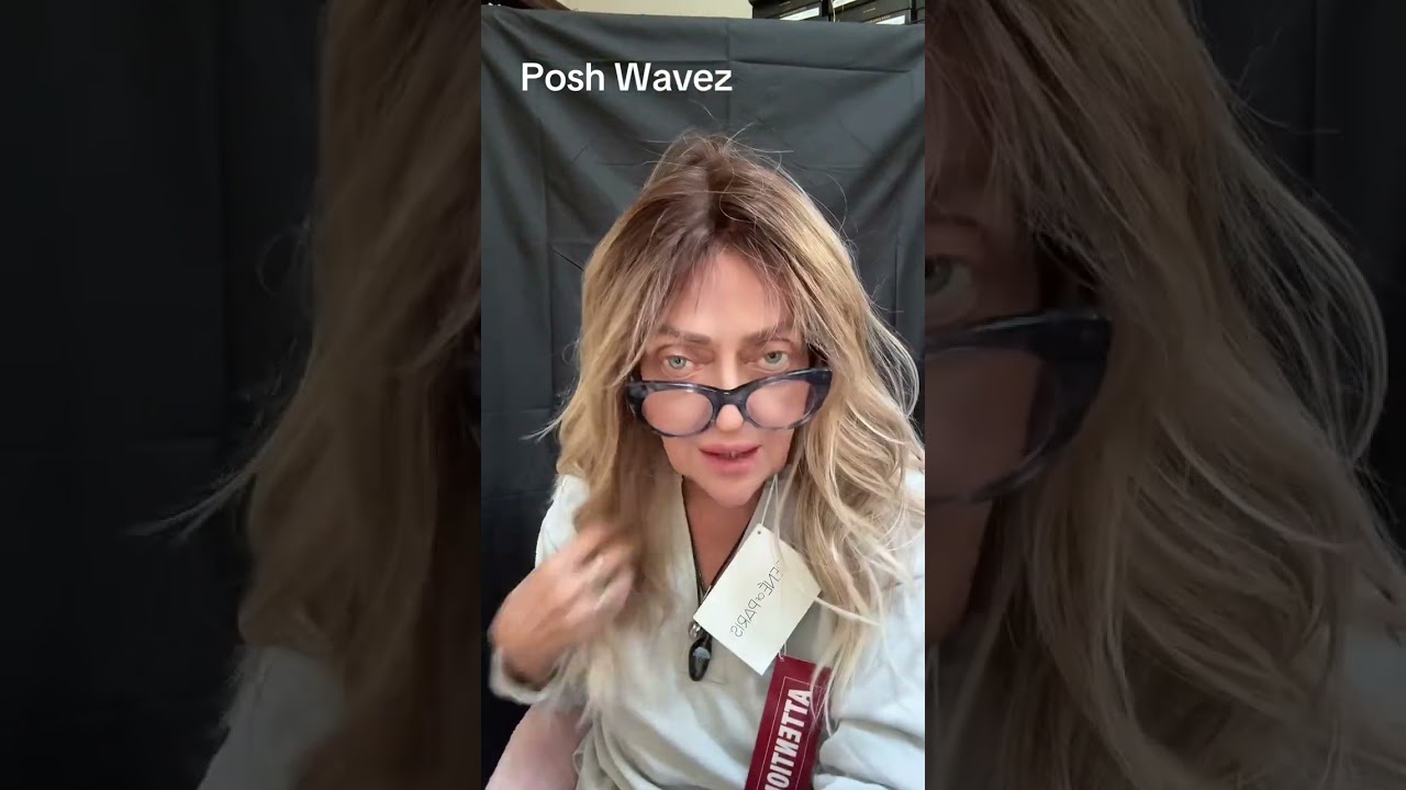 POSH WAVEZ by Rene of Paris in the color MELTED MARSHMALLOW