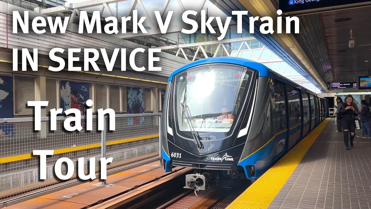 Alstom Mark V SkyTrain IN SERVICE!!! | Train Tour