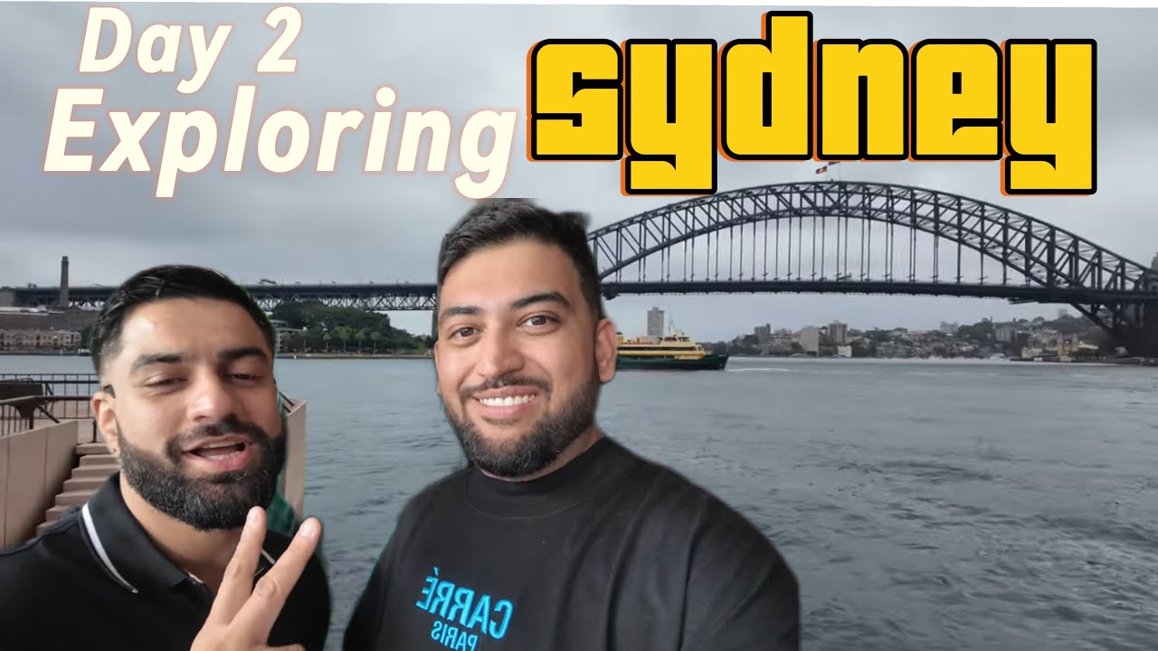 Day 2 of Exploring Sydney |Indians in Australia 🇦🇺| Darling Harbour, Opera House, Public Transport