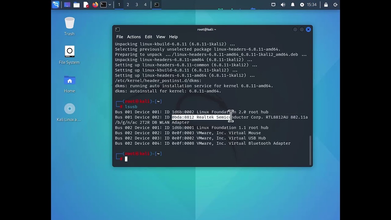 Fix ALFA AWUS036ACH AC1200 Kali-Linux 2024.2