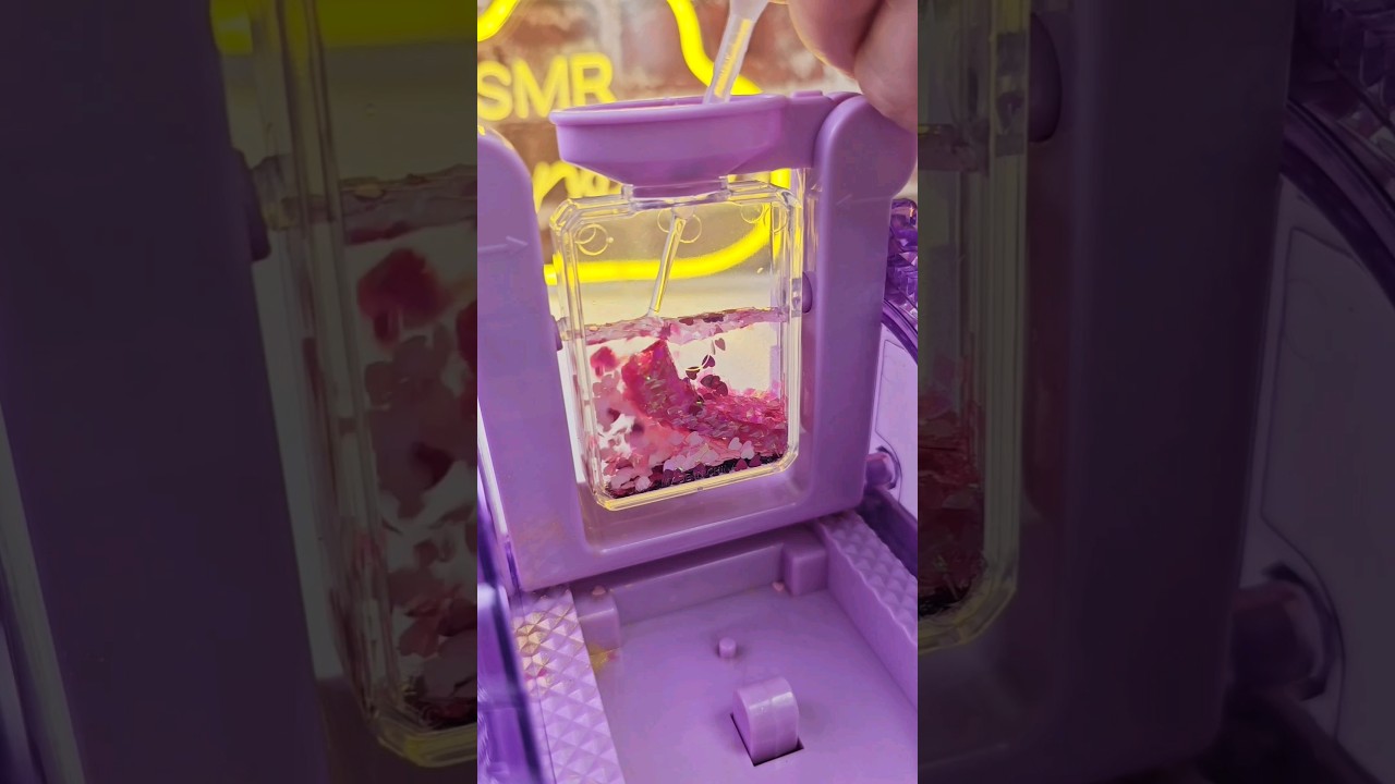 Heart DIY Glitter Shaker Charm Maker #asmr #shakercharm #diytoys #heart