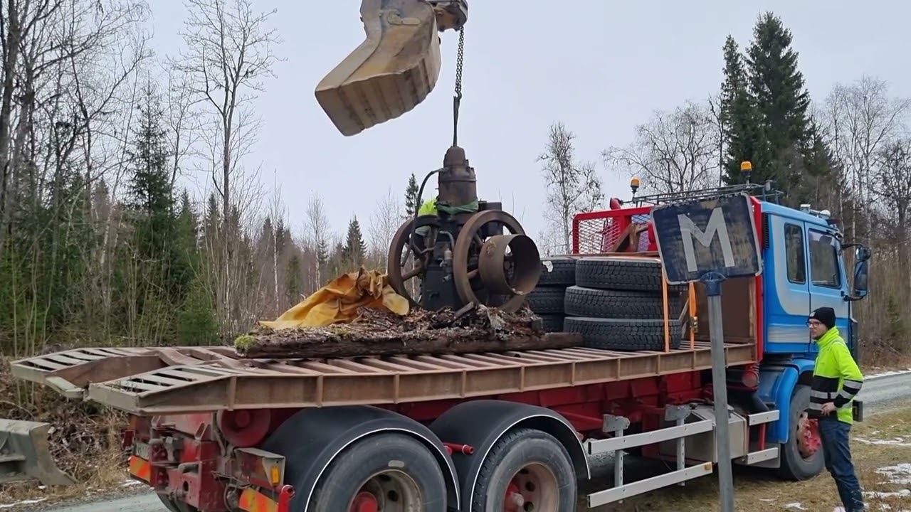 Jerngänget hämtar Sandbäcken 20/24hk tändkulemotor