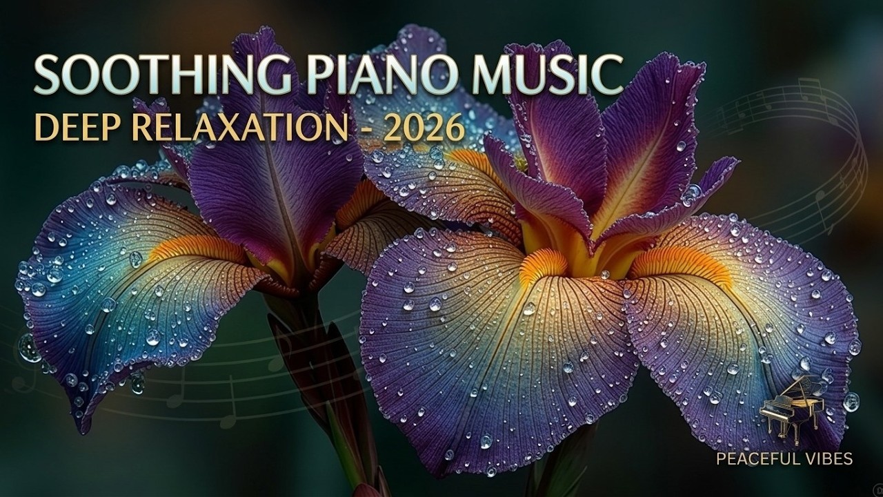 Успокаивающая музыка пианино 2026 | Для сна и снятия стресса