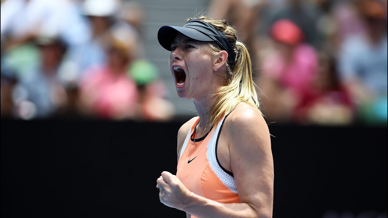 Sharapova vs Hibino ● 2016 AO (R1) Highlights