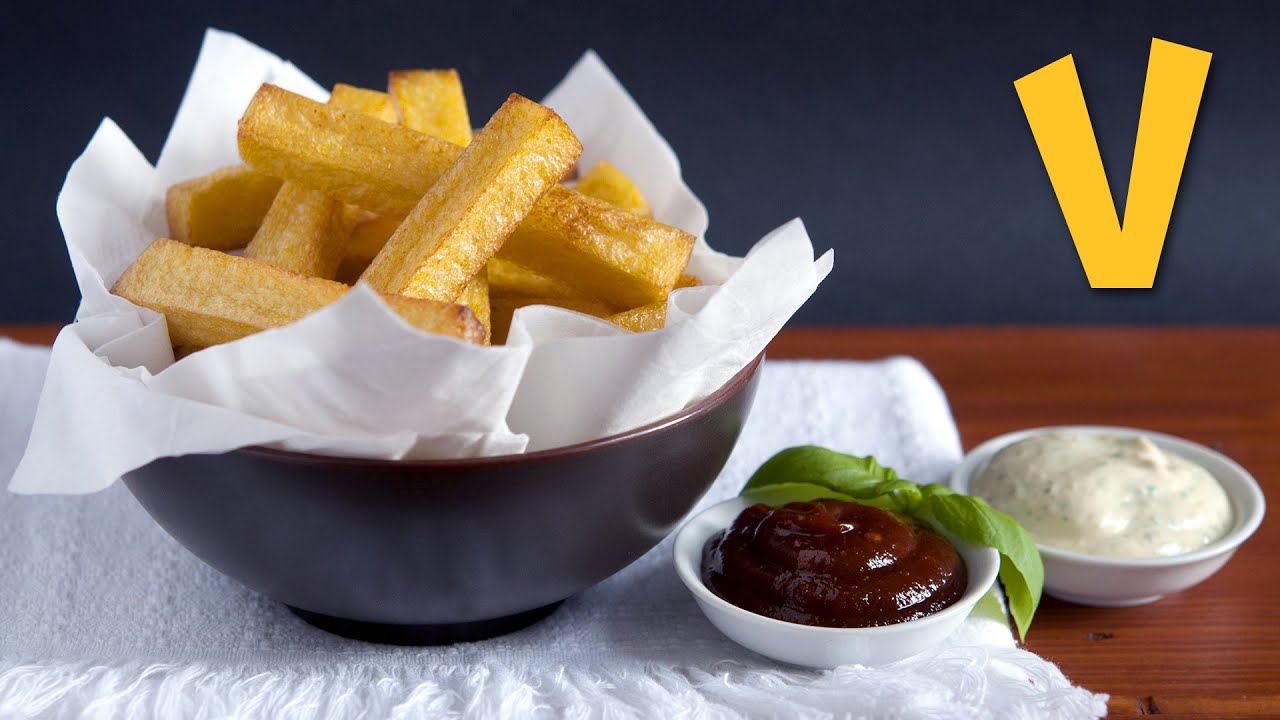 Chunky Polenta Fries (Chips)