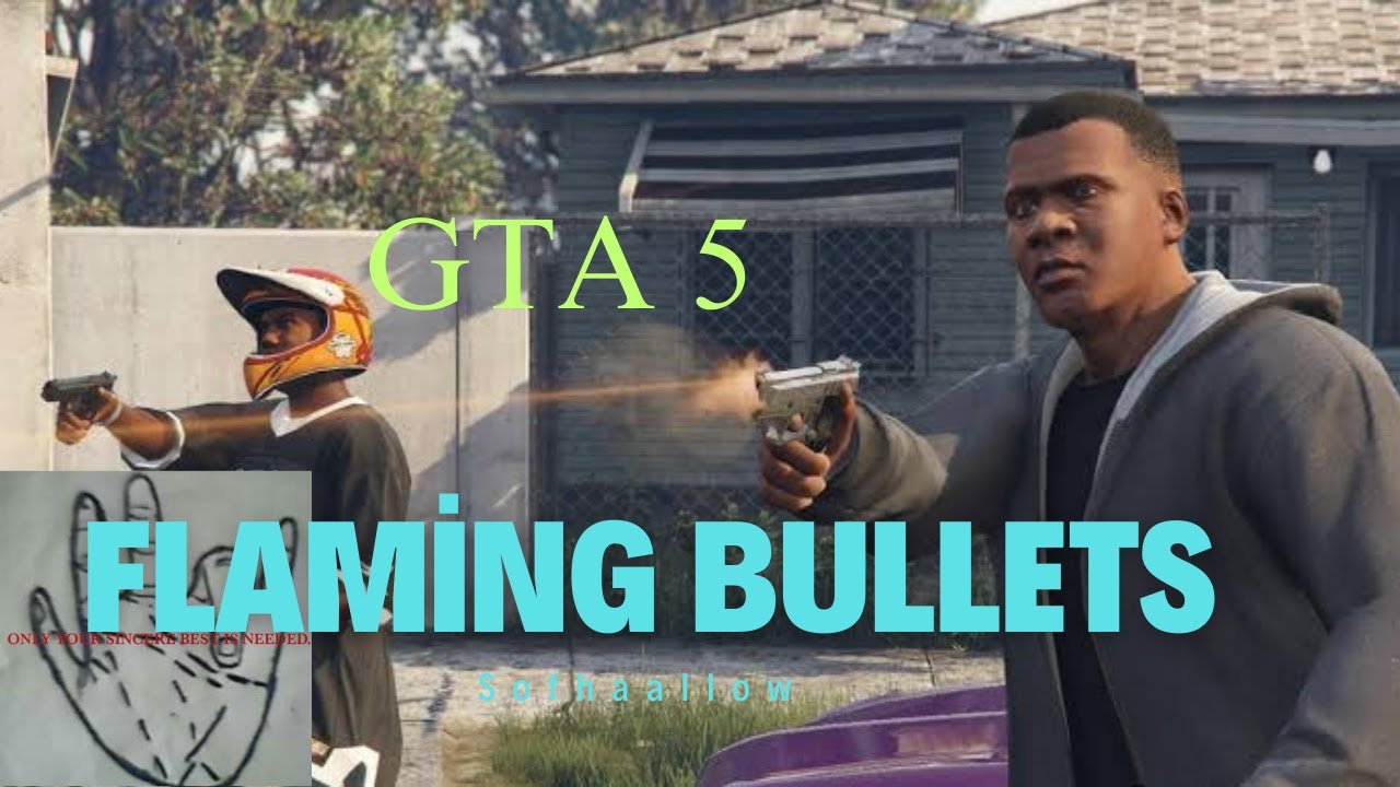 GTA 5 Chaos: Facing Cops with INCENDIARY Cheat &ndash; Flaming Bullets Rampage! With No Power Ups