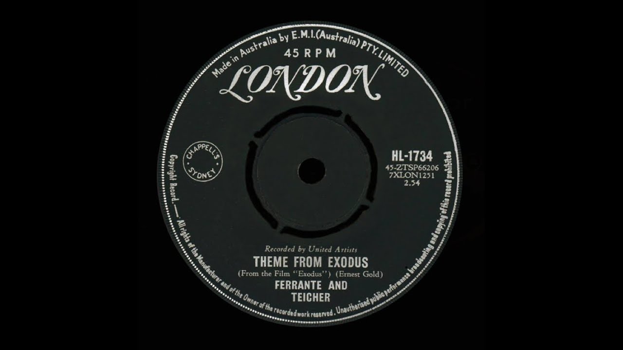 Theme From Exodus &ndash; Ferrante And Teicher (Original Stereo)