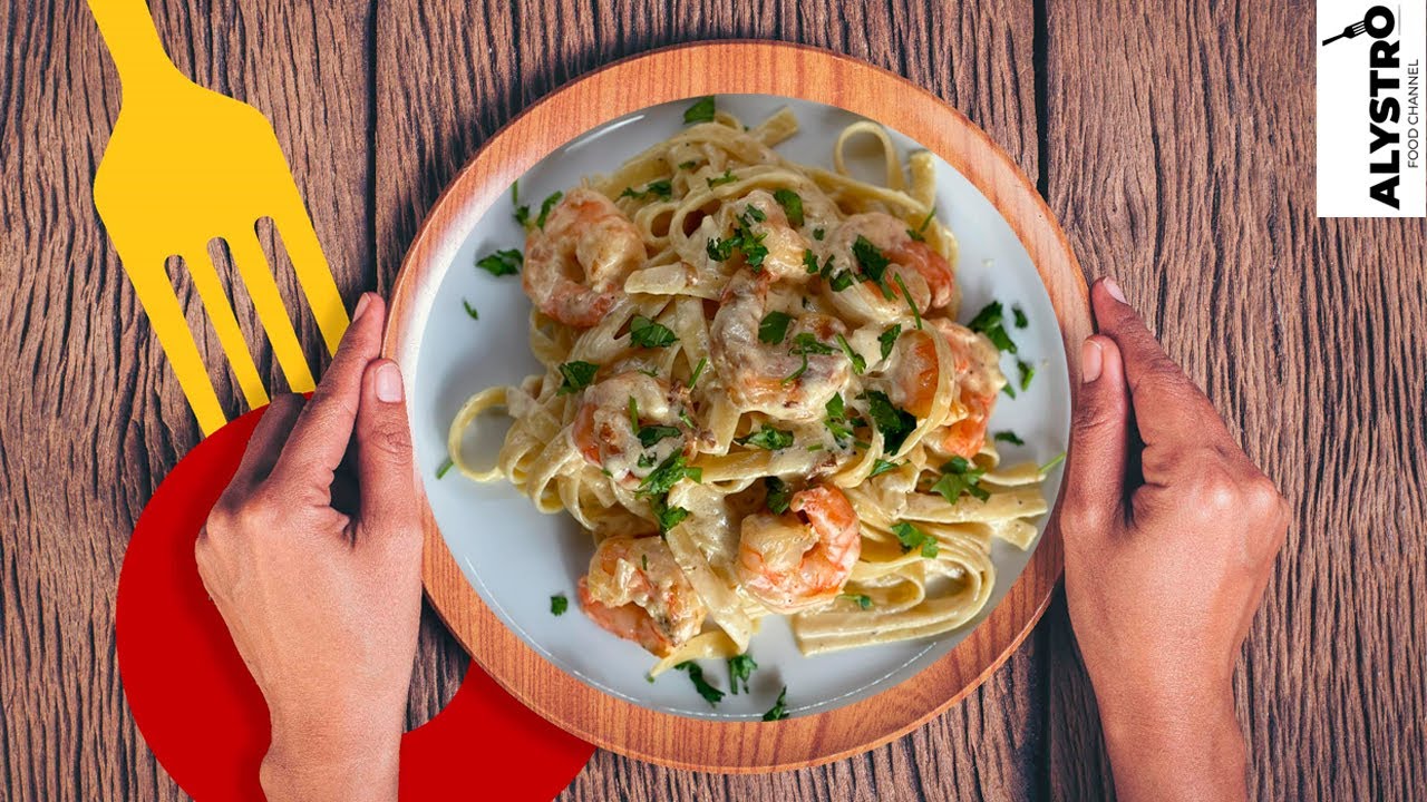 C&Oacute;MO PREPARAR PASTA CON CAMARONES | ALYSTRO FOOD
