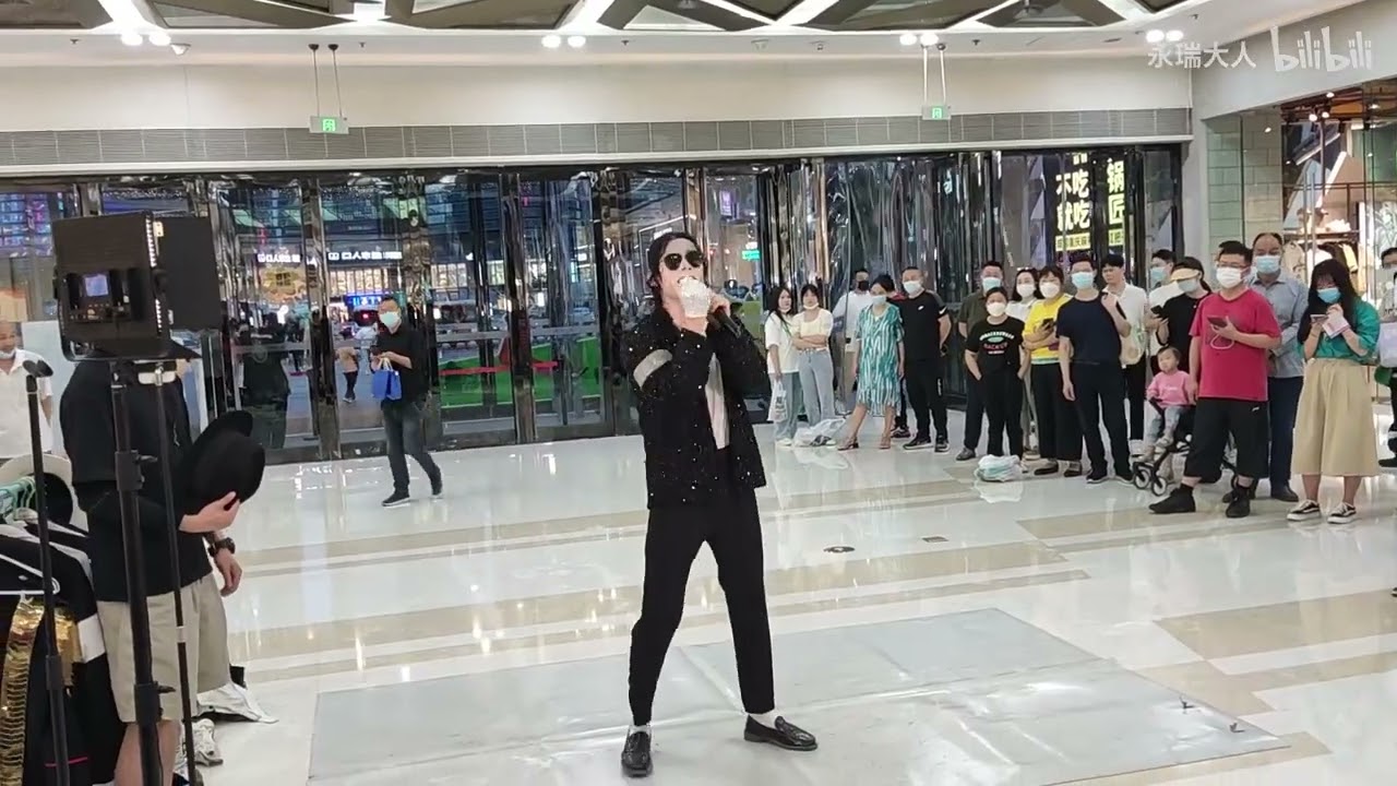 Billie Jean - Chinese Michael Jackson street dance performance #dance #cover #caijun #performance