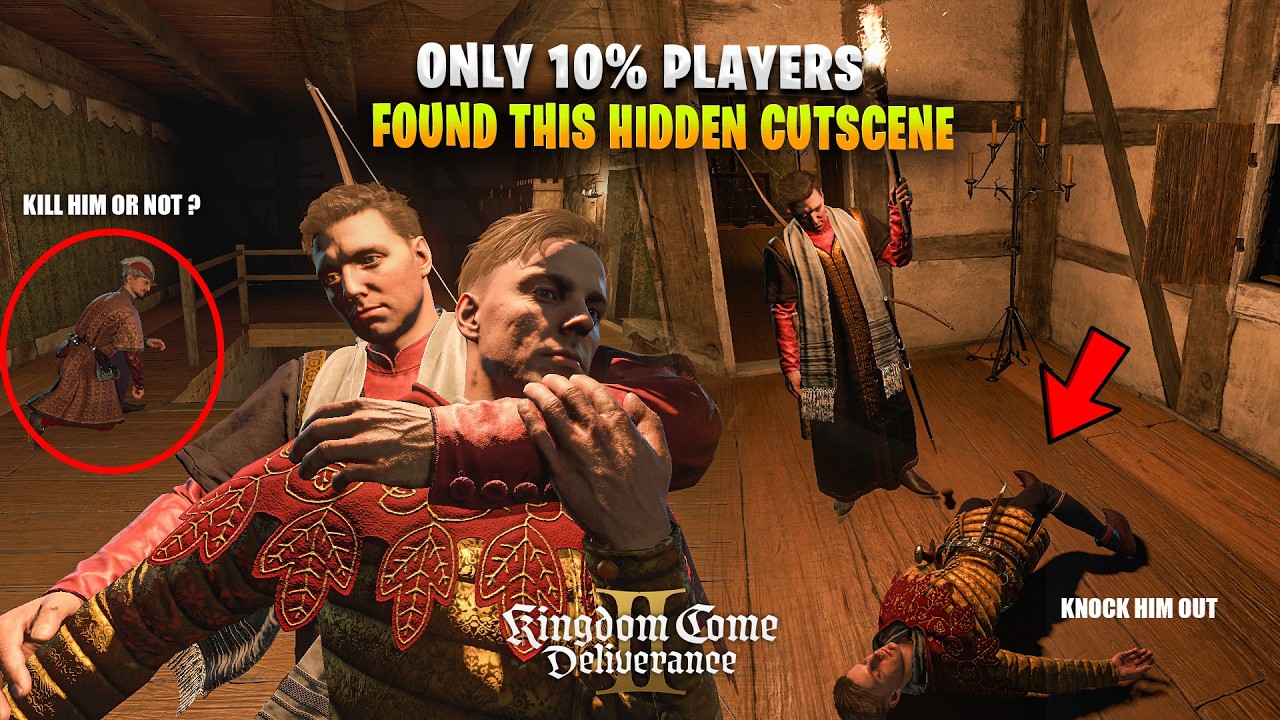 Только 10% игроков нашли эту скрытую кат-сцену и секретную пасхалку | Kingdom Come Deliverance 2