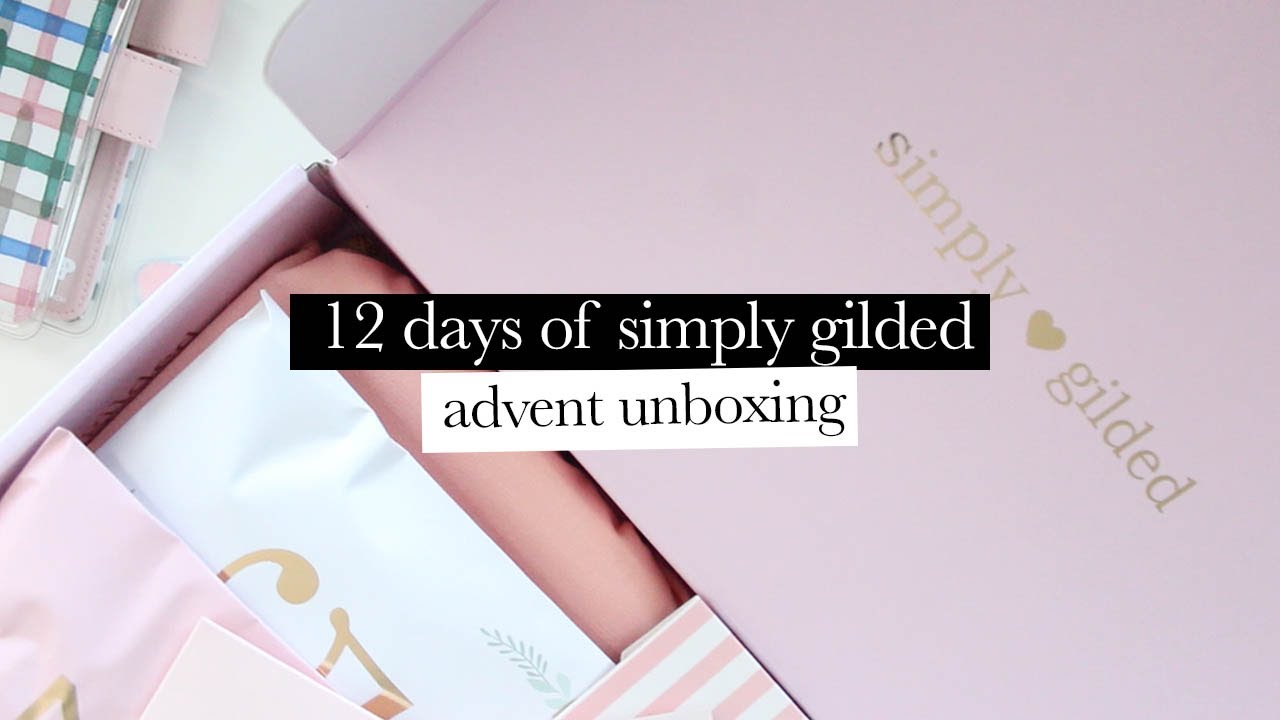 You won't believe what Day 12 is! Simply Gilded Advent Calendar Unboxing 2022 | Ariebea