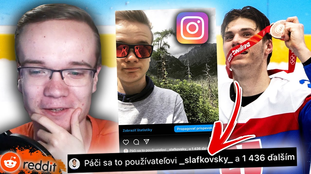 SLAFKOVSKÝ MA SLEDUJE?! 😅🇸🇰