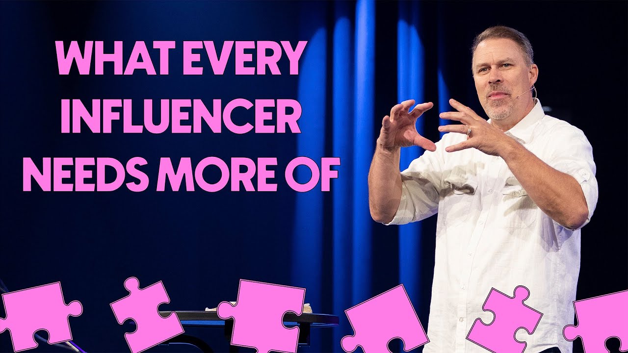 &ldquo;What Every Influencer Needs More Of