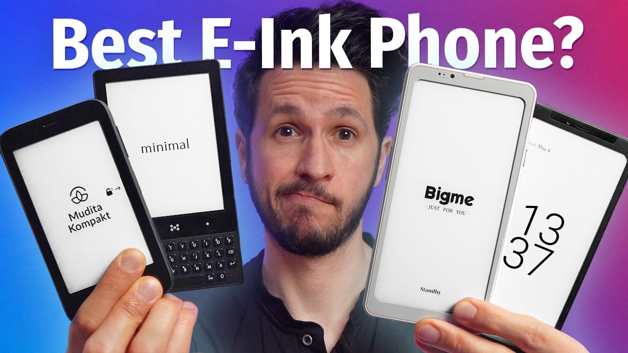 Best E-Ink Phone: Minimal, Bigme, Mudita or Hisense?