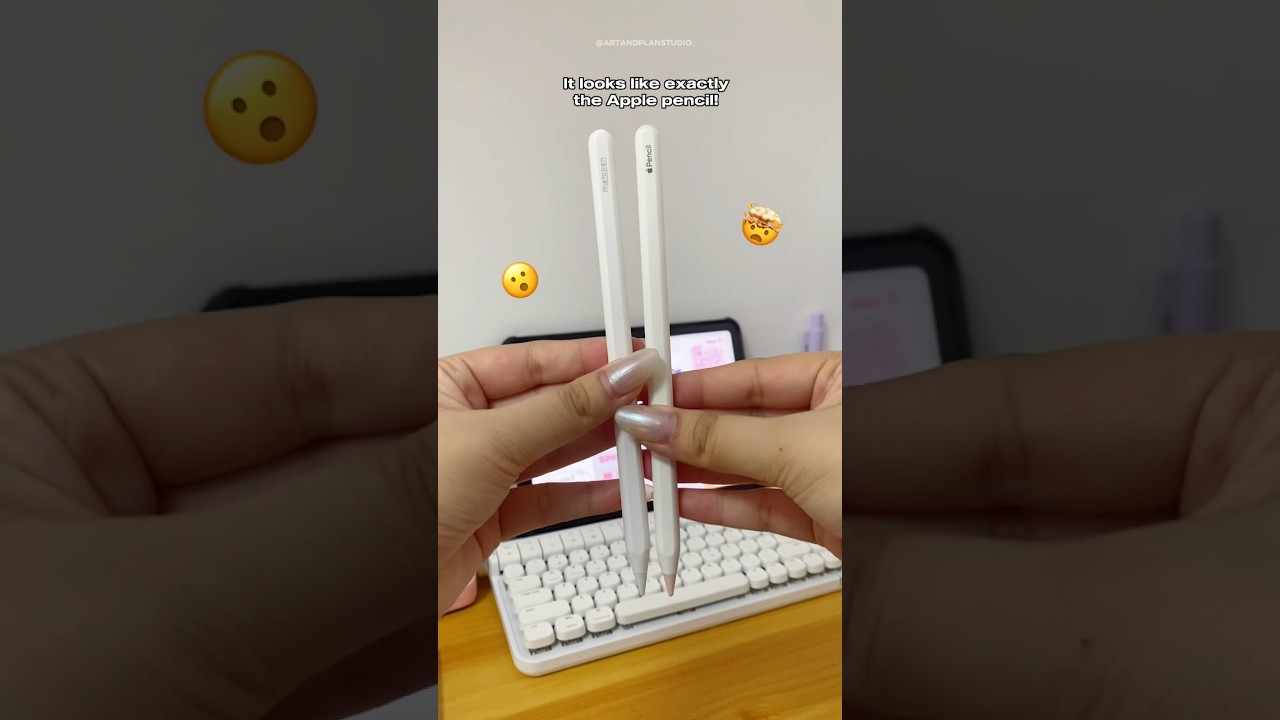 Давайте сравним Apple Pencil с этим iPad Pencil от Amazon! #ipadair #appleipad #digitalart