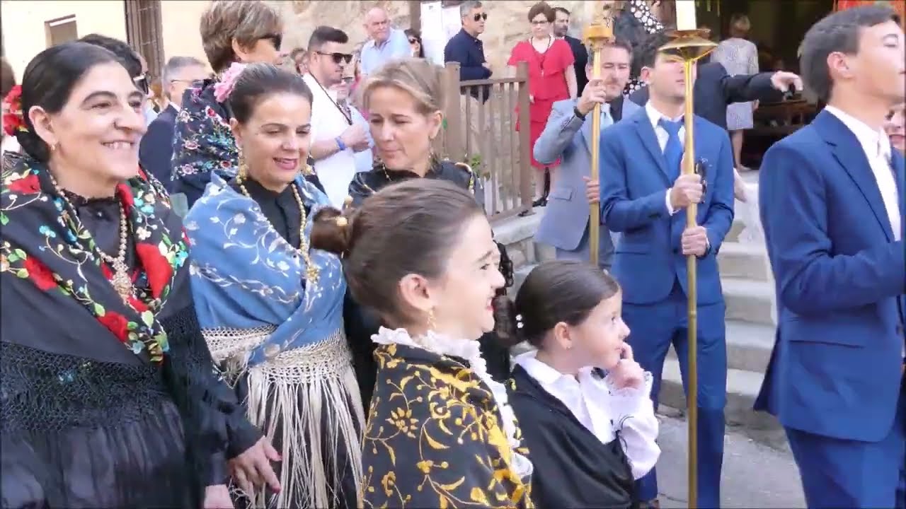Fiestas del Cristo de la Luz 2022 en Madrigal de la Vera (Cáceres) - PROCESIÓN, OFERTORIO Y PUJA