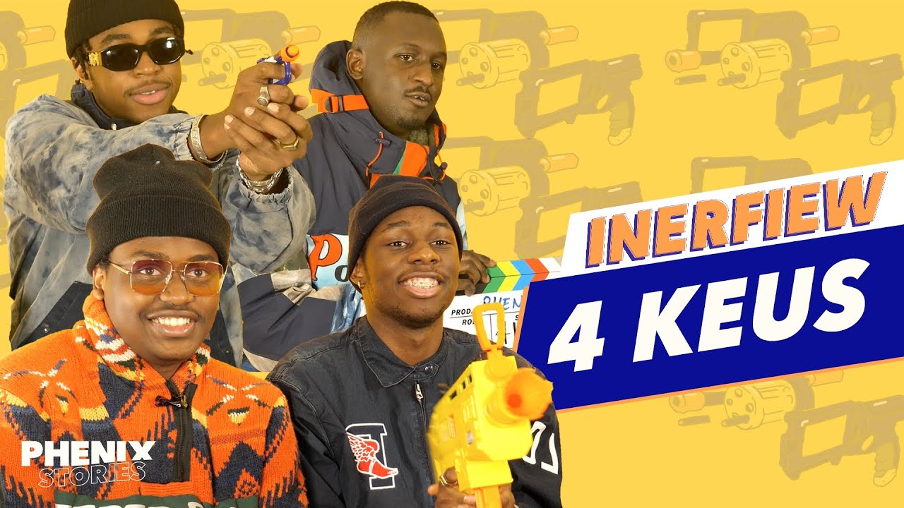INERFIEW - BATTLE de NERF avec 4KEUS 🔫