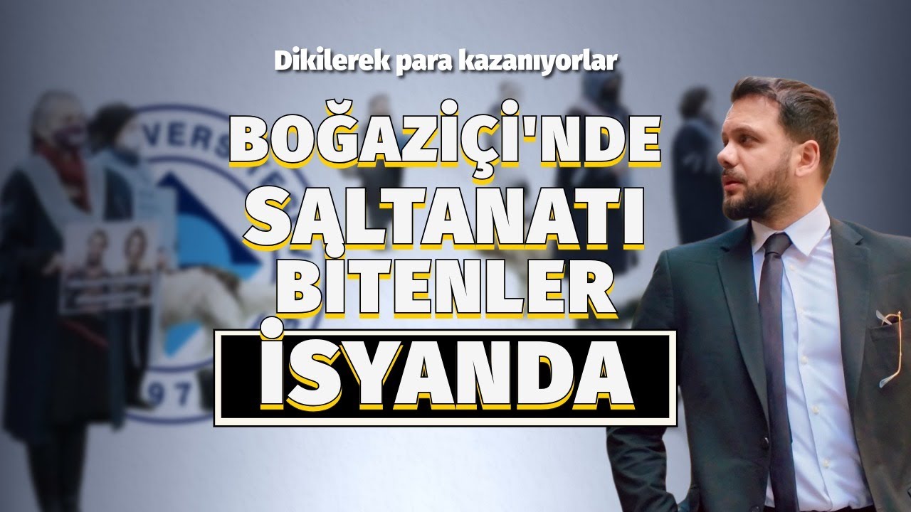 Dikilerek para kazanan Boğazi&ccedil;i akademisyenler: Saltanatları bitince &ccedil;ıldırdılar