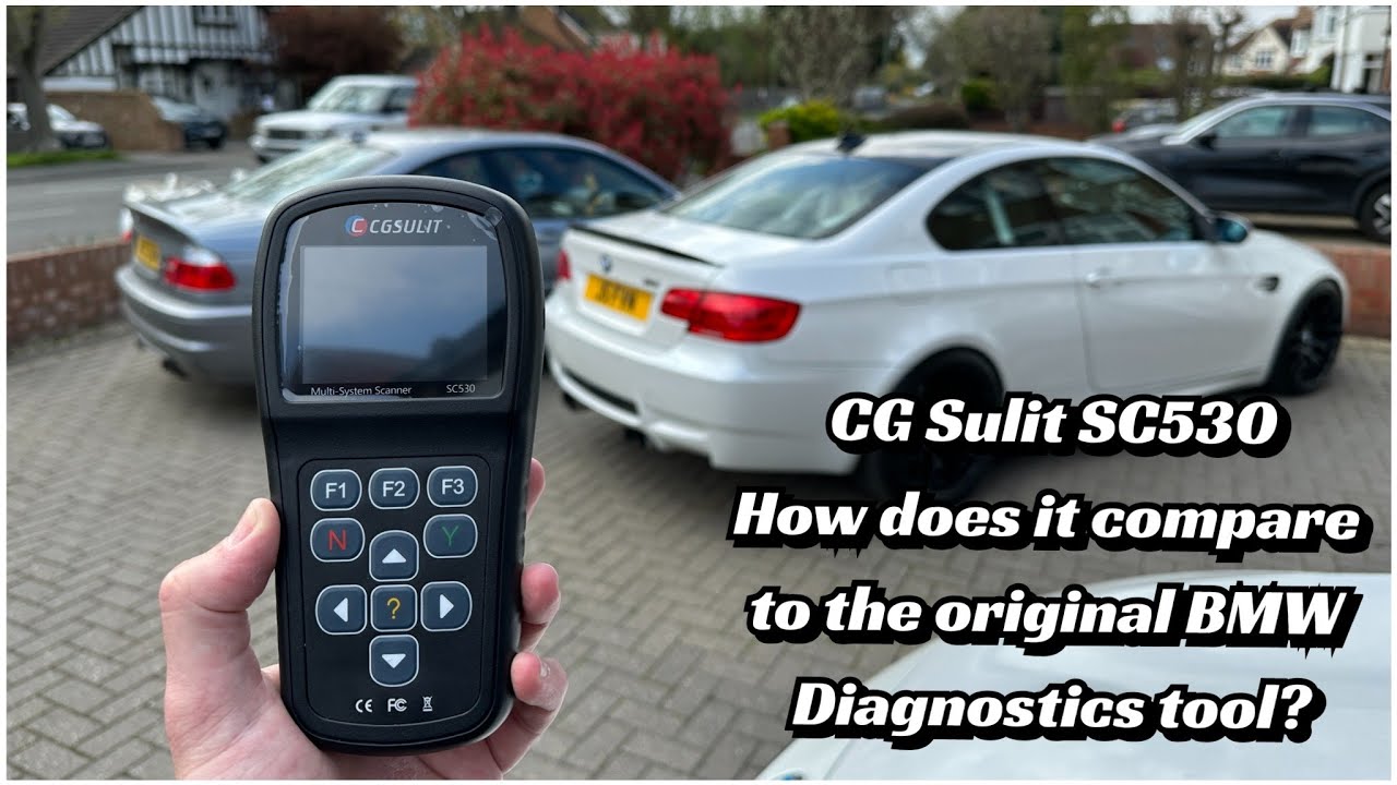 BMW diagnostics equipment review - CGSULIT SC530 - Does it really work as well as genuine BMW gear?