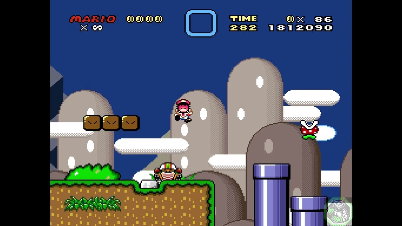 Super Mario World (SNES) *HACK* 12th Annual Vanilla Level Design Contest Collaboration Hack Part 25