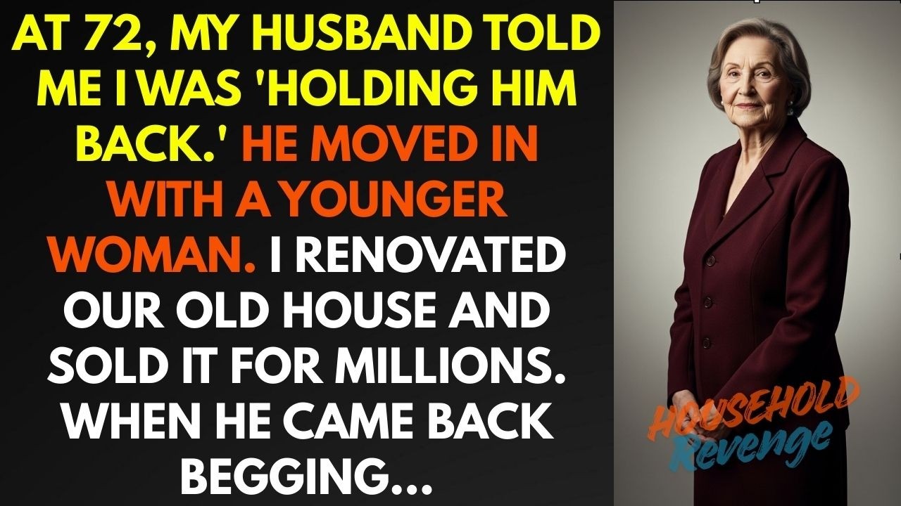 Her True Story From Vermont 👵💔He Left Her for a Younger Woman So She Renovated Their House And...