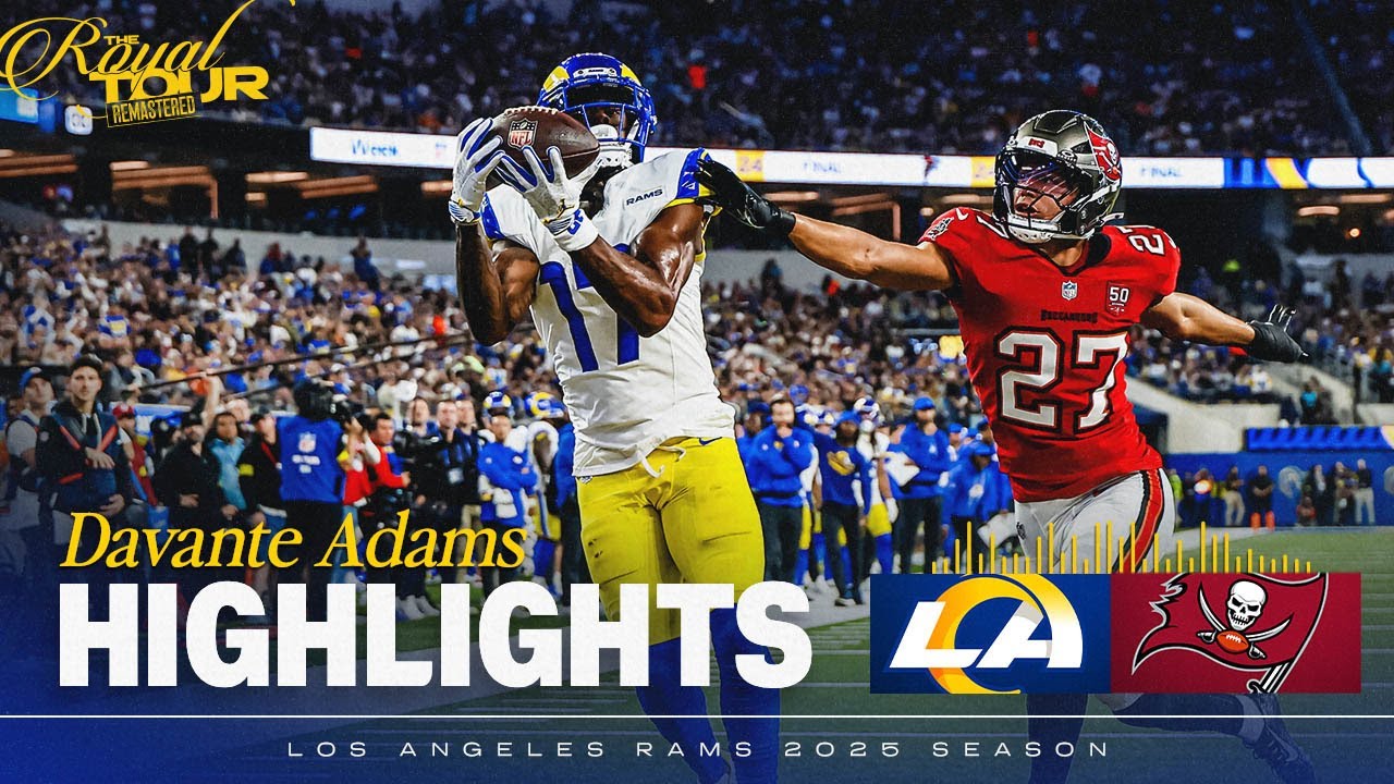 HIGHLIGHTS: Davante Adams' Best Catches From 2-Touchdown Game vs. Buccaneers In Week 12