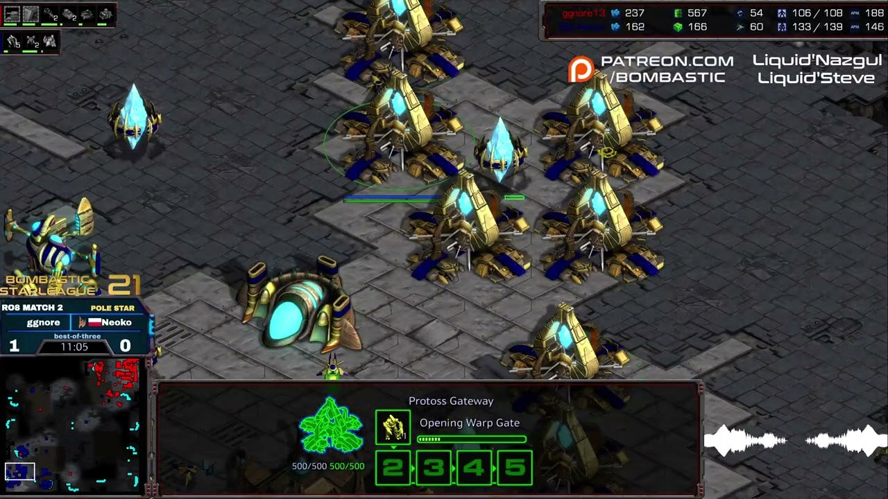 BSL 21 Hasuleauge T1 Round of 8 Ggnore v Neoko game 2