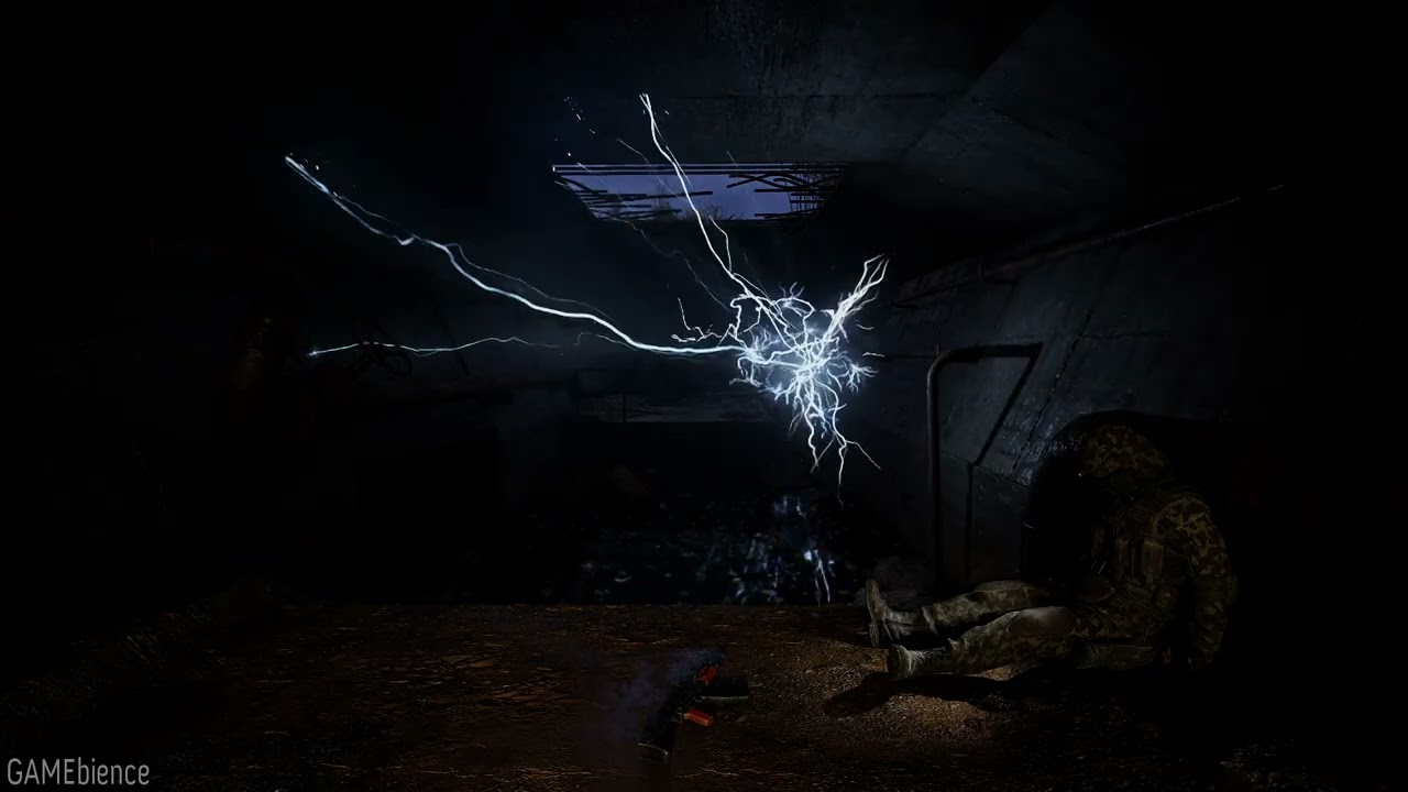 3 Hour - S.T.A.L.K.E.R. 2: Heart of Chornobyl - Tunnel with Plasma Ball Ambience