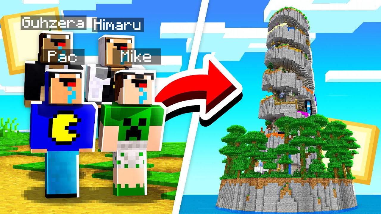 4 NOOBS vs PARKOUR IMPOSSÍVEL no Minecraft! 👀
