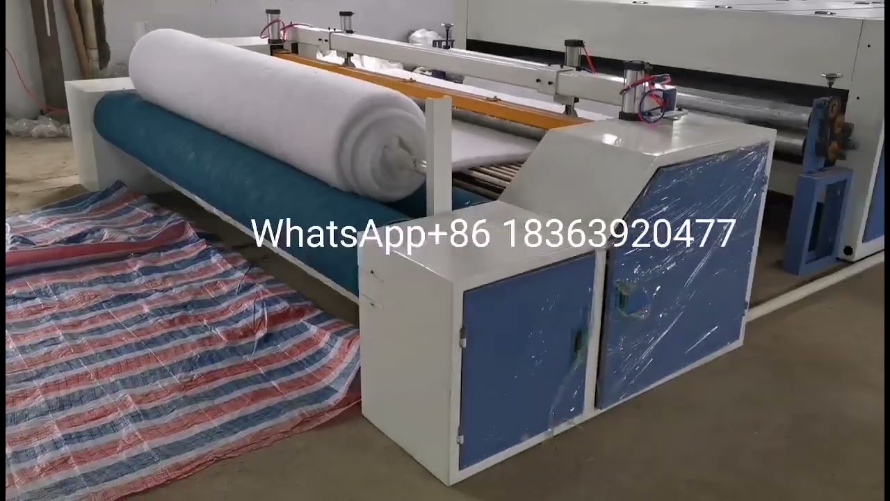 Non-glue Fiber Wadding Rolls Production Line