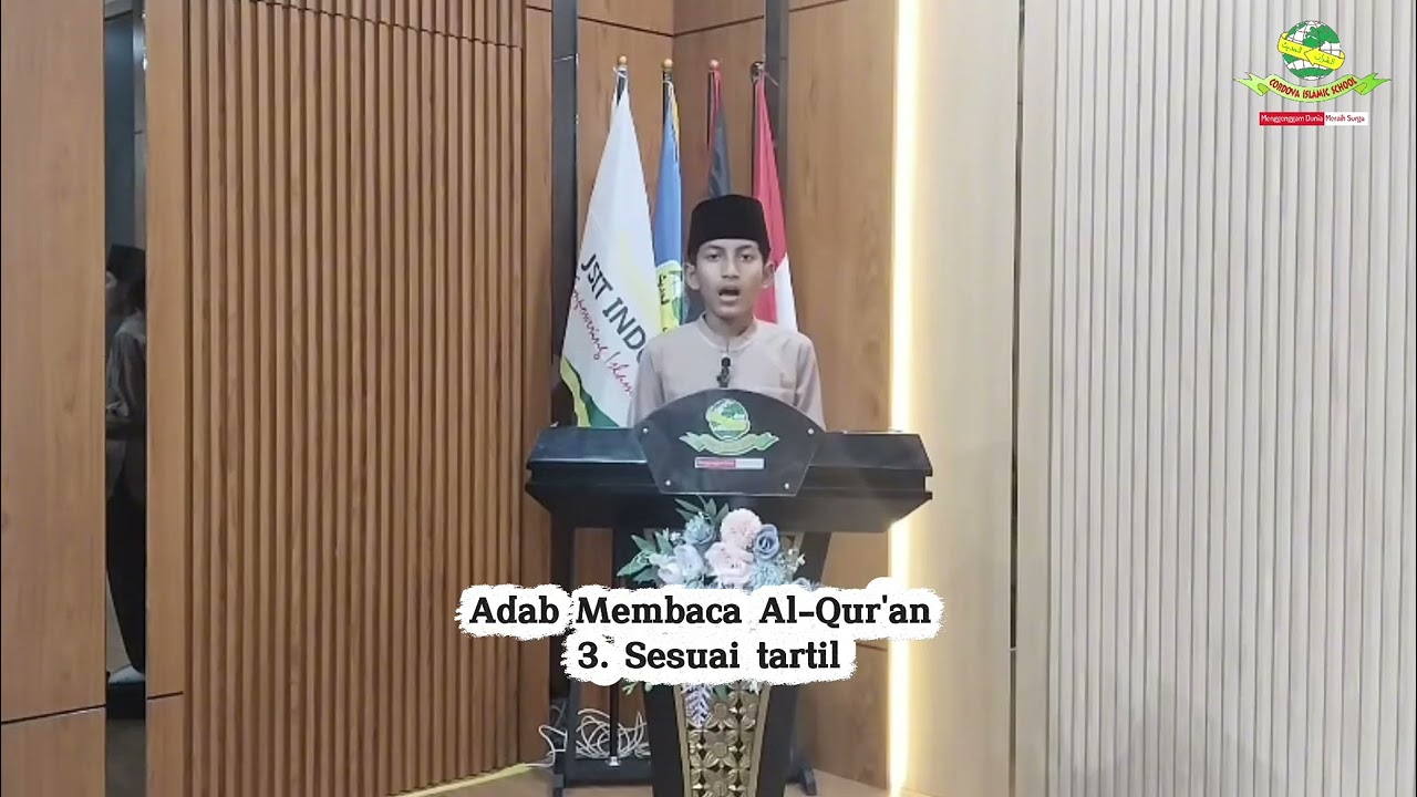 KULTUM SAHUR HARI KE-18 RAMADAN 1447H : Adab-Adab Membaca Al-Qur'an