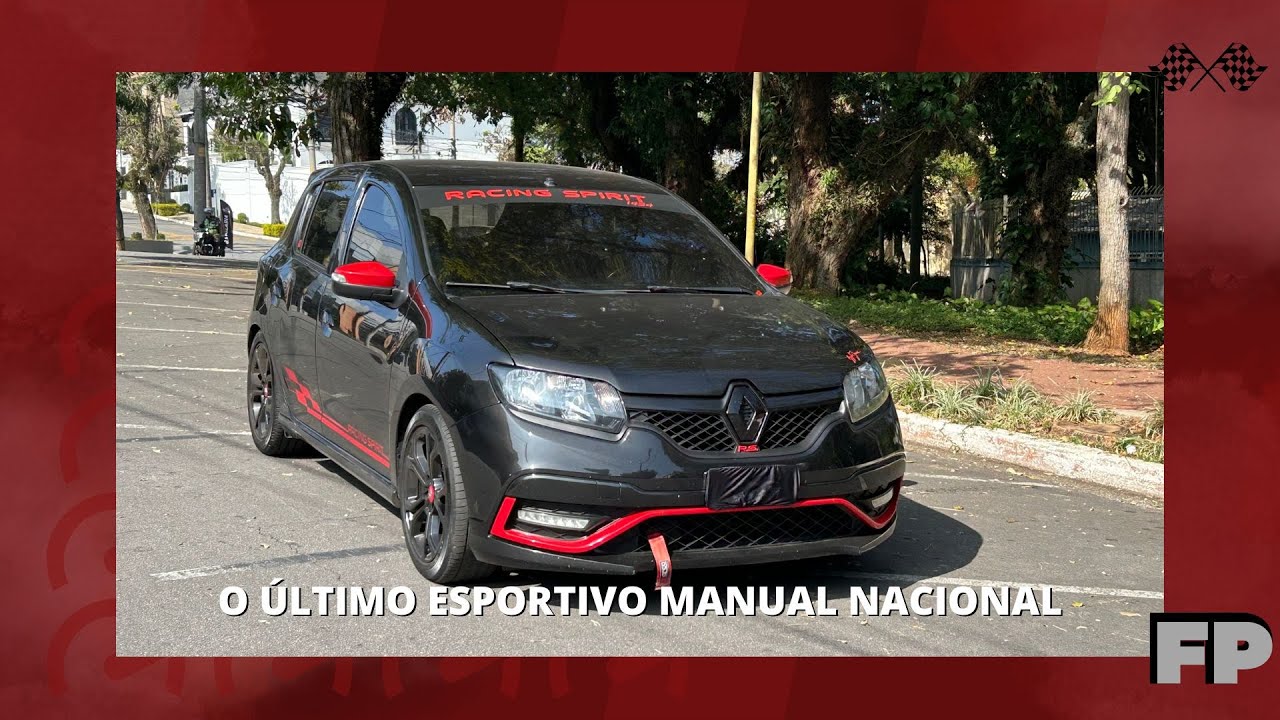 Renault Sandero RS Racing Spirit 2018 Stage 2 - O ÚLTIMO esportivo manual nacional.