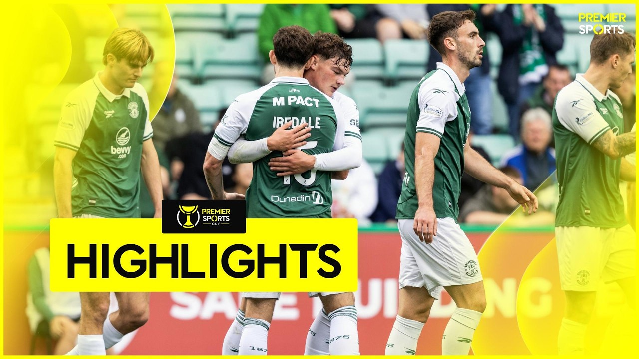 HIGHLIGHTS | Hibernian 1-0 Partick Thistle | Owen Elding fires Hibs to quarter-finals