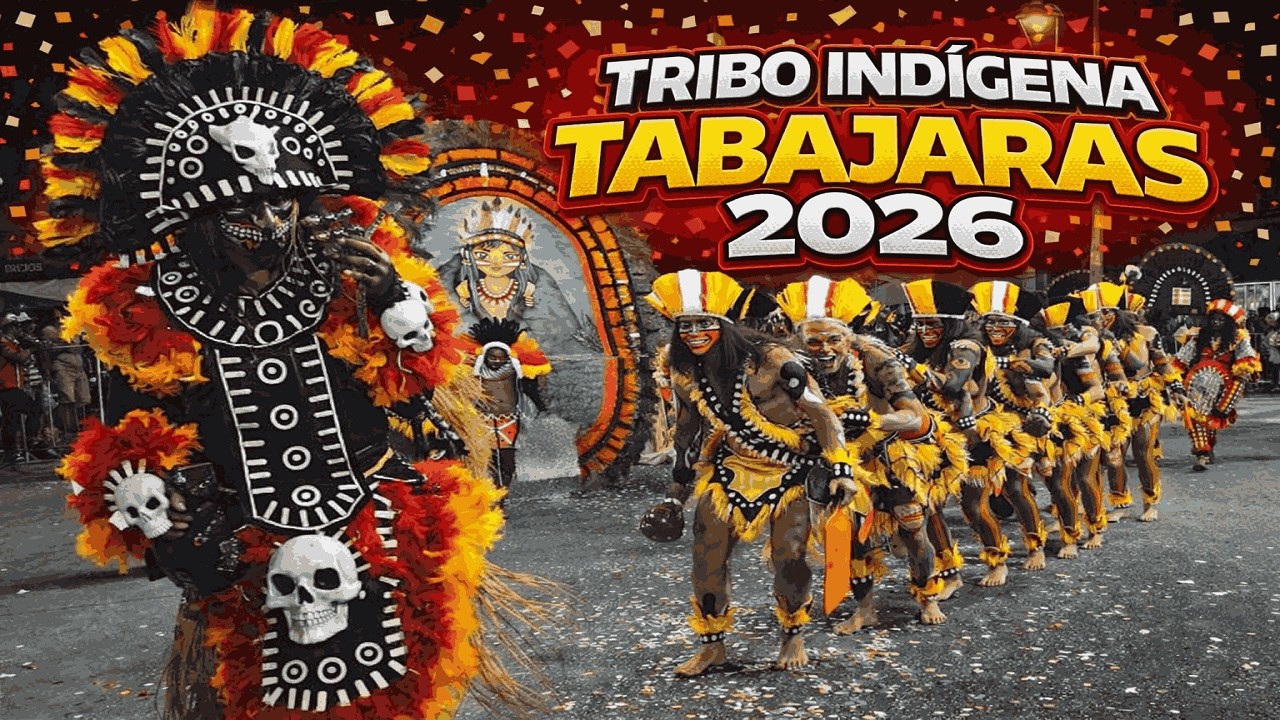 Tribo Indígena | Tabajaras 2026 | Desfile Oficial Carnaval Tradição de João Pessoa