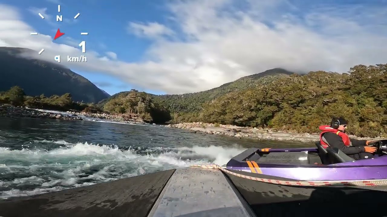 Jet Boating NZ - Turnbull River - July 2022