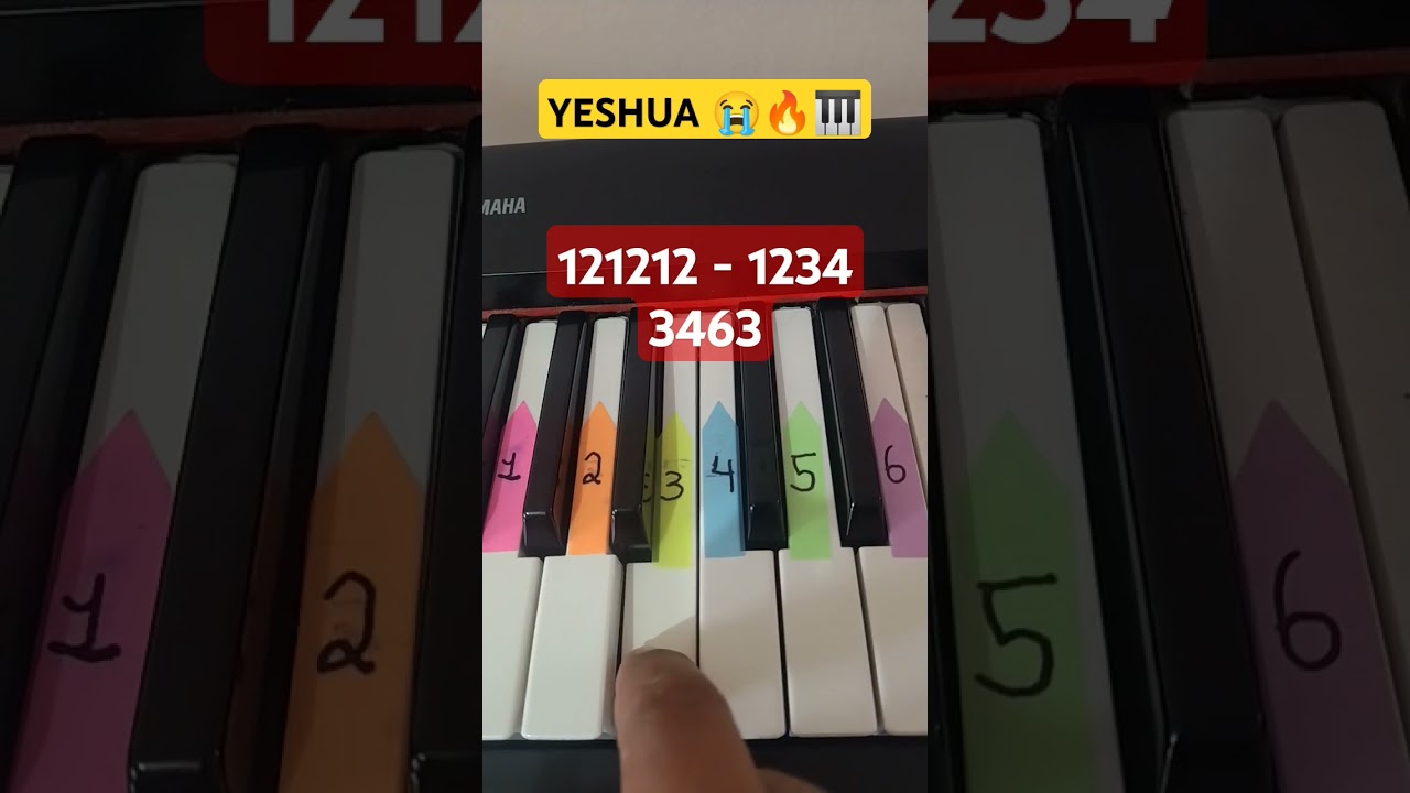 Yeshua &ndash; Easy Piano Tutorial 🎹🔥