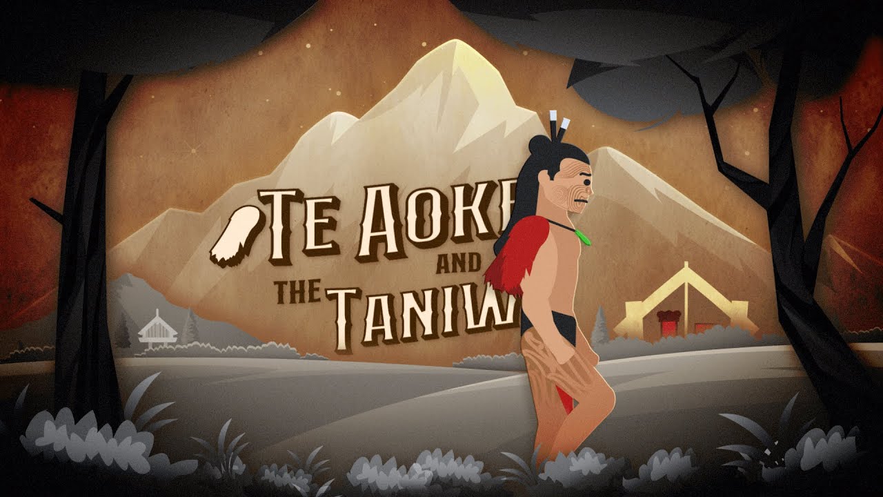 Te Aokehu and the Taniwha - Ngaa Rauru