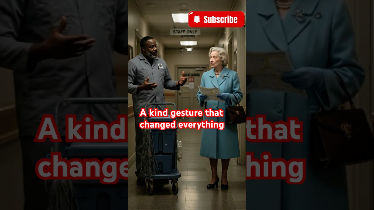 The Black Janitor They Never Noticed... Until Now