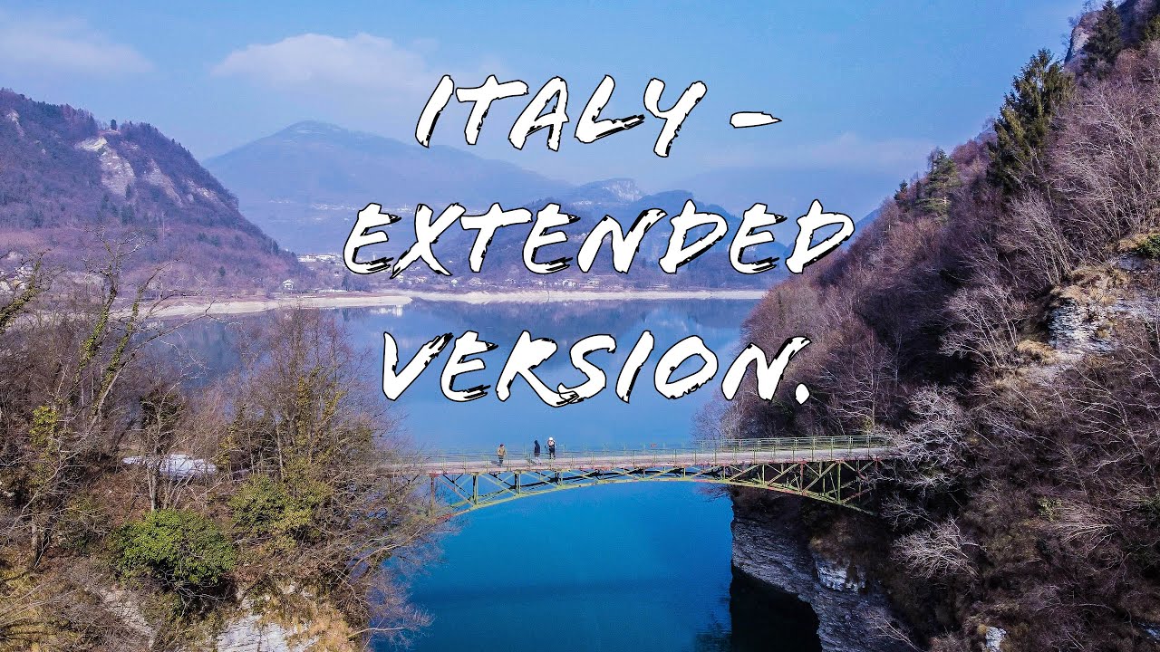 The Driving Vlog - the north of Italy - extended version (DJI Mini 2 and Spark)